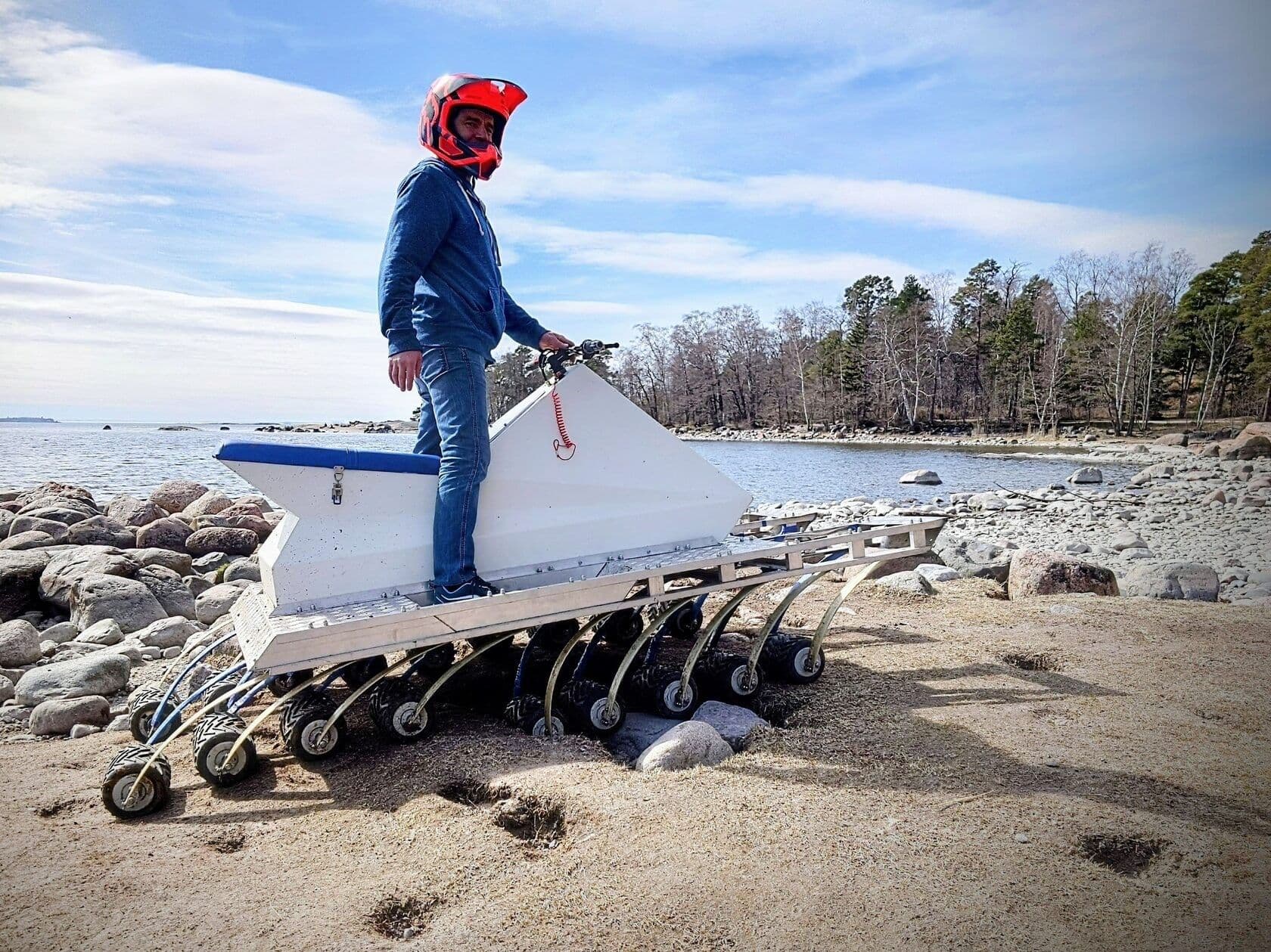 Прототип квадрацикла. Фото: 18 Wheels Oy