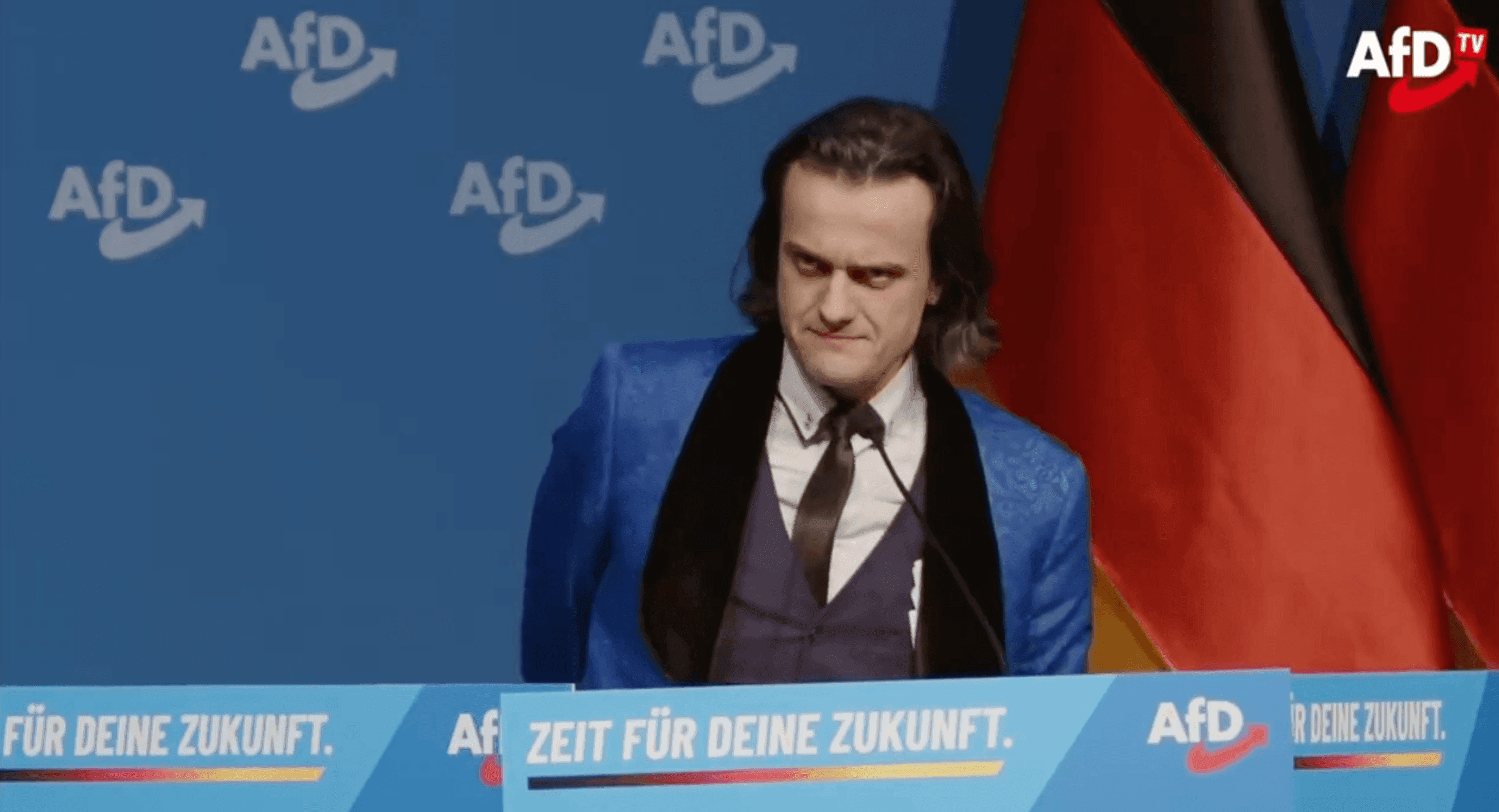 Скриншот: AfD TV