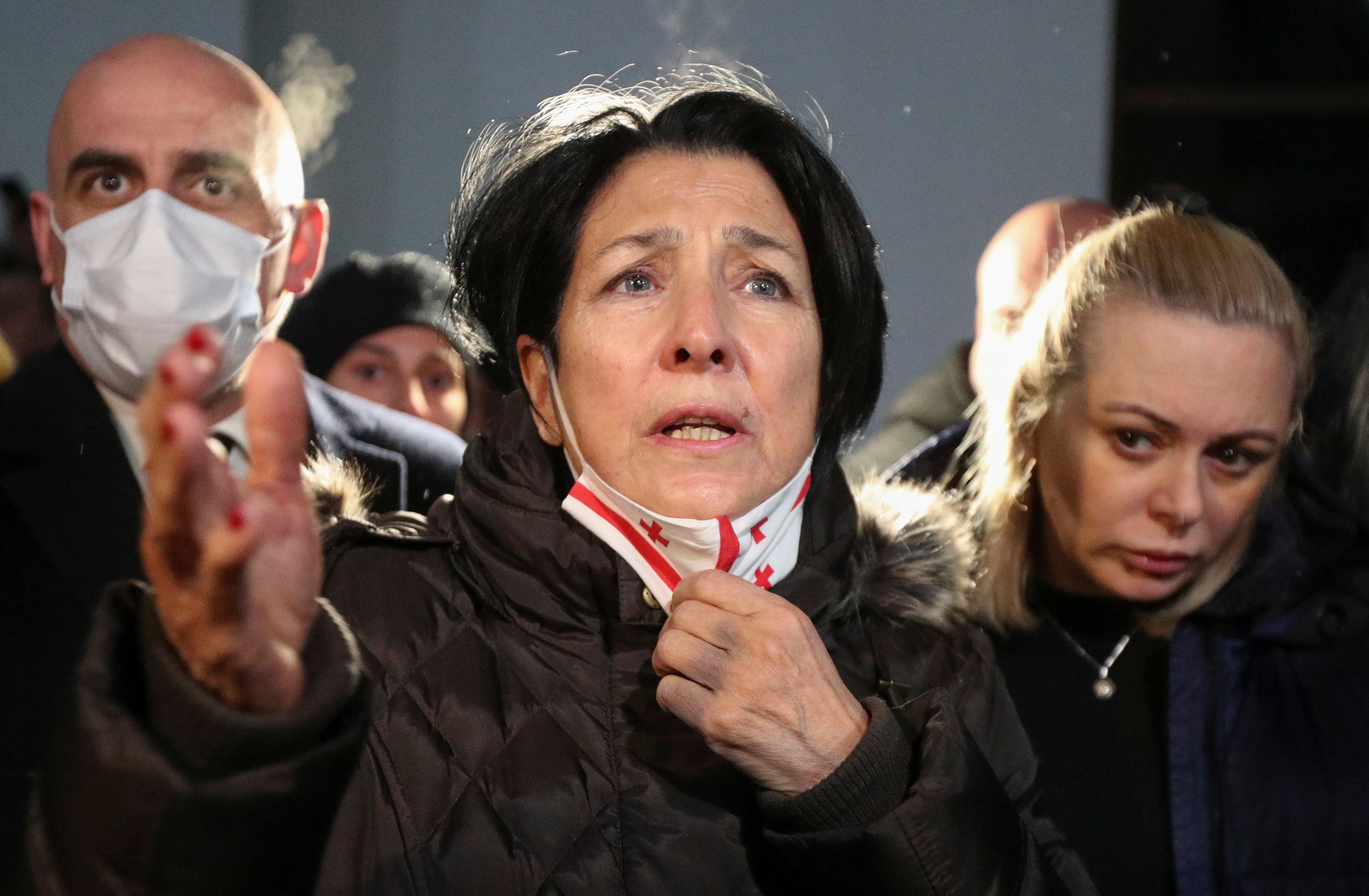 Президент Грузии Саломе Зурабишвили. Фото: IRAKLI GEDENIDZE / Reuters / Forum