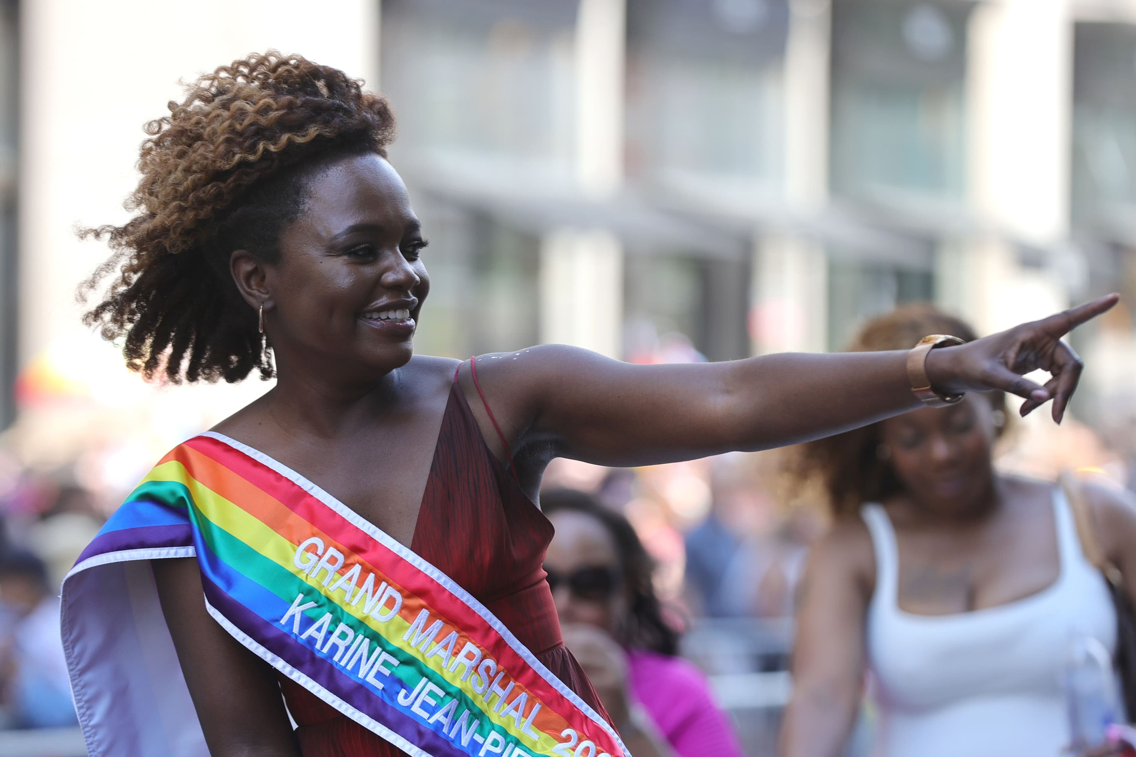 Карин Жан-Пьер на прайде в Нью-Йорке. Фото: Luiz Rampelotto/Europanewswire / Zuma Press / Forum