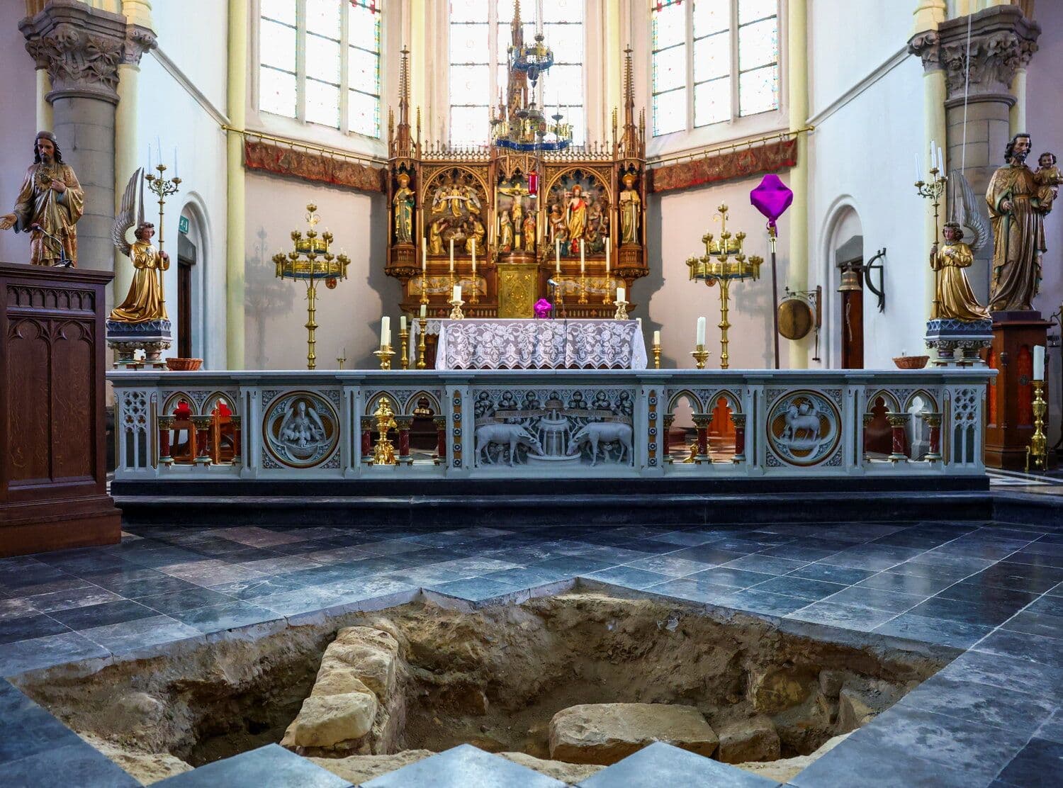 Место, где были обнаружены останки. Фото: Piroschka Van De Wouw / Reuters / Forum