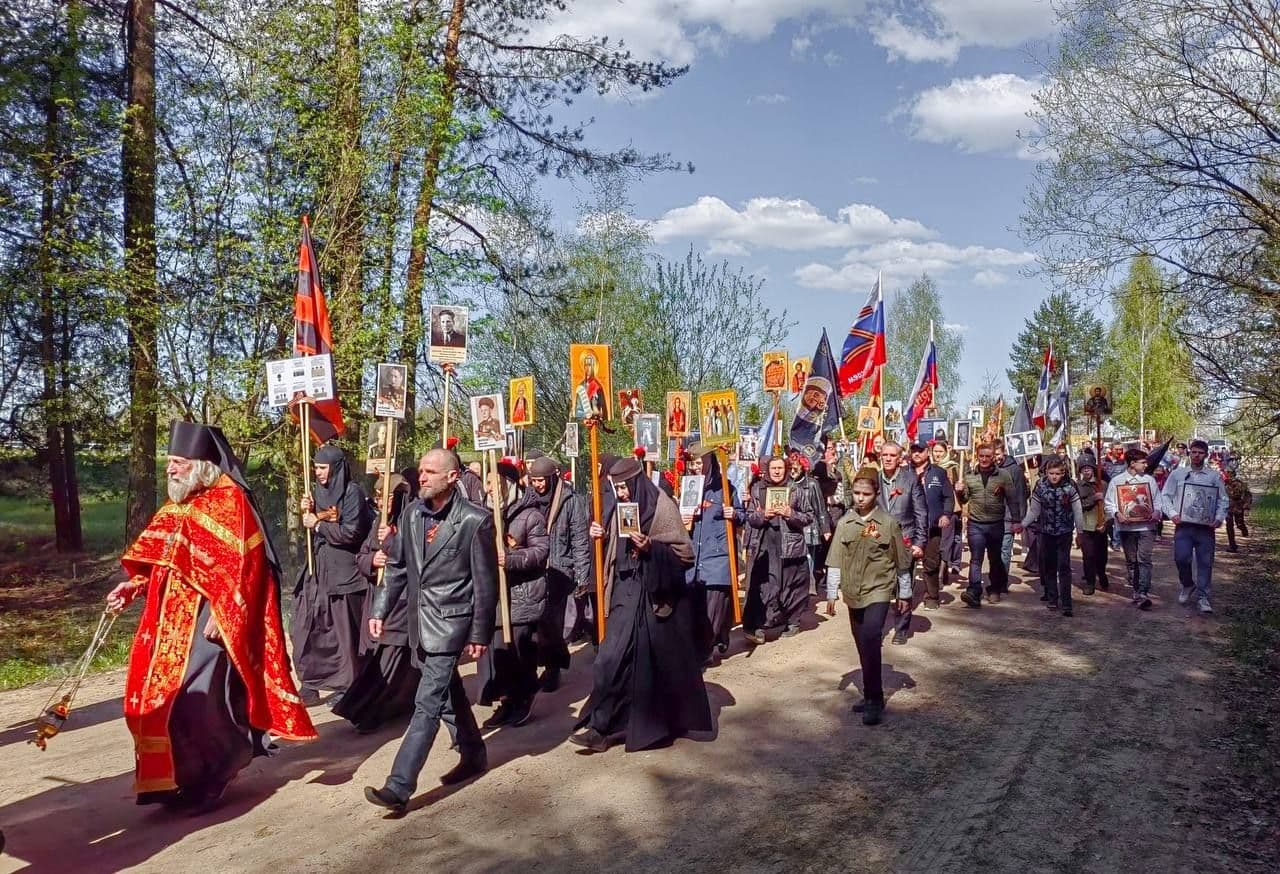 Крёстный ход Свято-Елисаветинского монастыря. Фото: Посольство РФ в Беларуси
