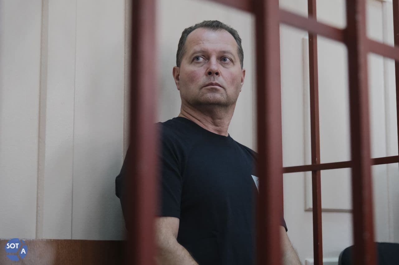 Виктор Леваков в звле суда. Фото: SotaVision