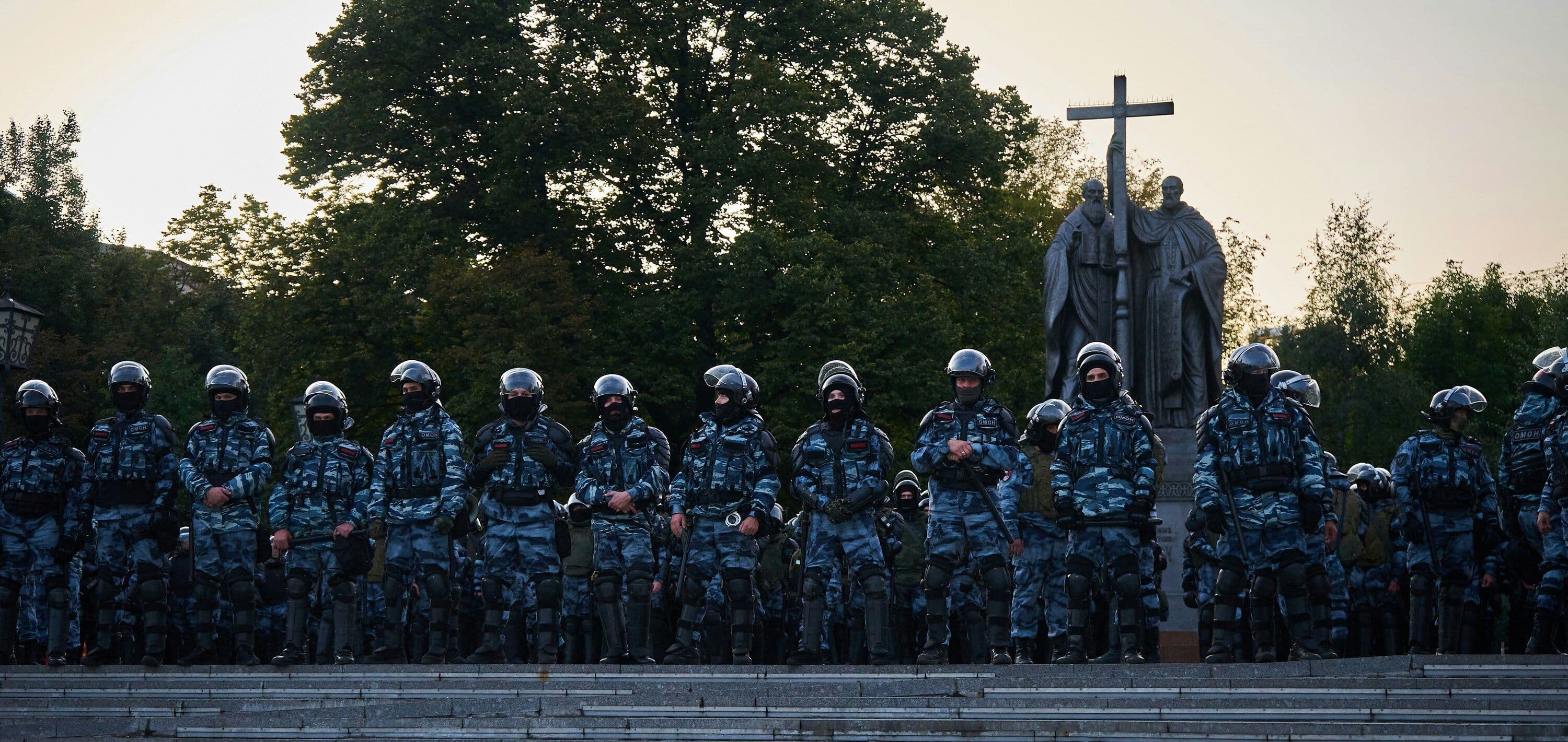Российский ОМОН. Фото: Валерий Теневой / Unsplash