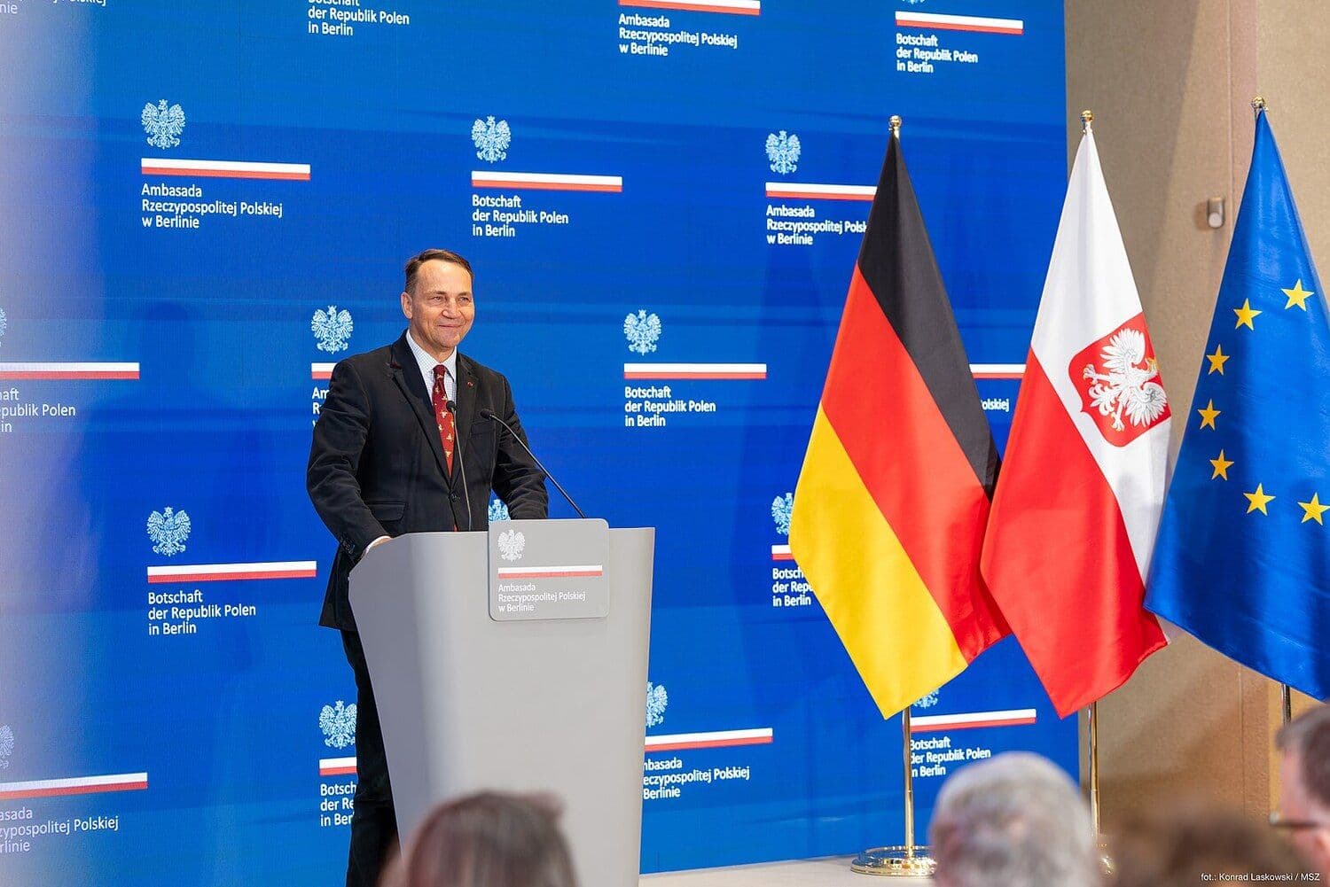 Радослав Сикорский. Фото: Министерство иностранных дел Республики Польша