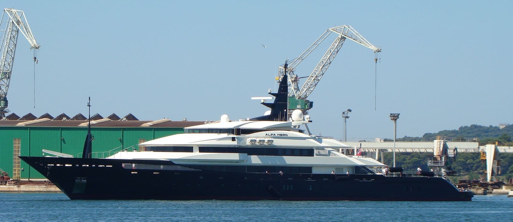 Яхта Alfa Nero / Фото: Orlovic / Wikimedia