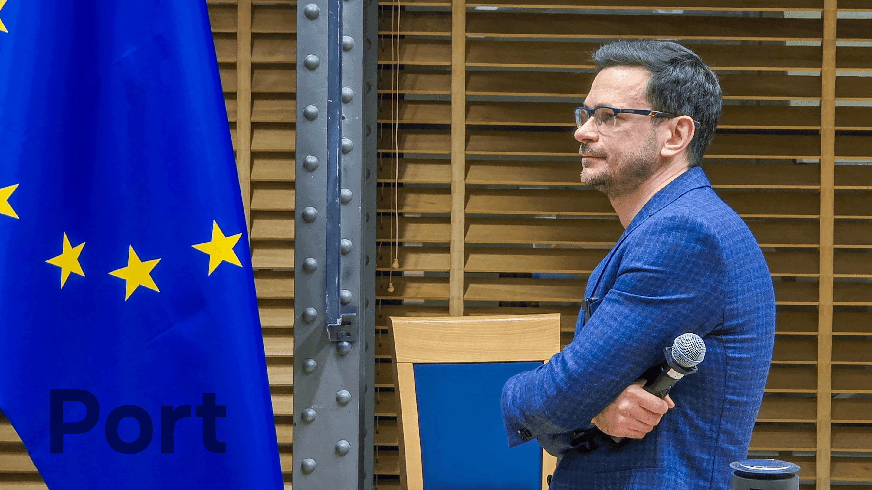 Илья Яшин на встрече в Варшаве. Фото: Port