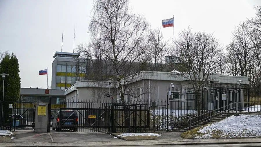 Посольство России в Швеции. Фото: соцсети