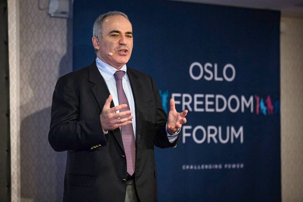 Гарри Каспаров. Фото: Facebook