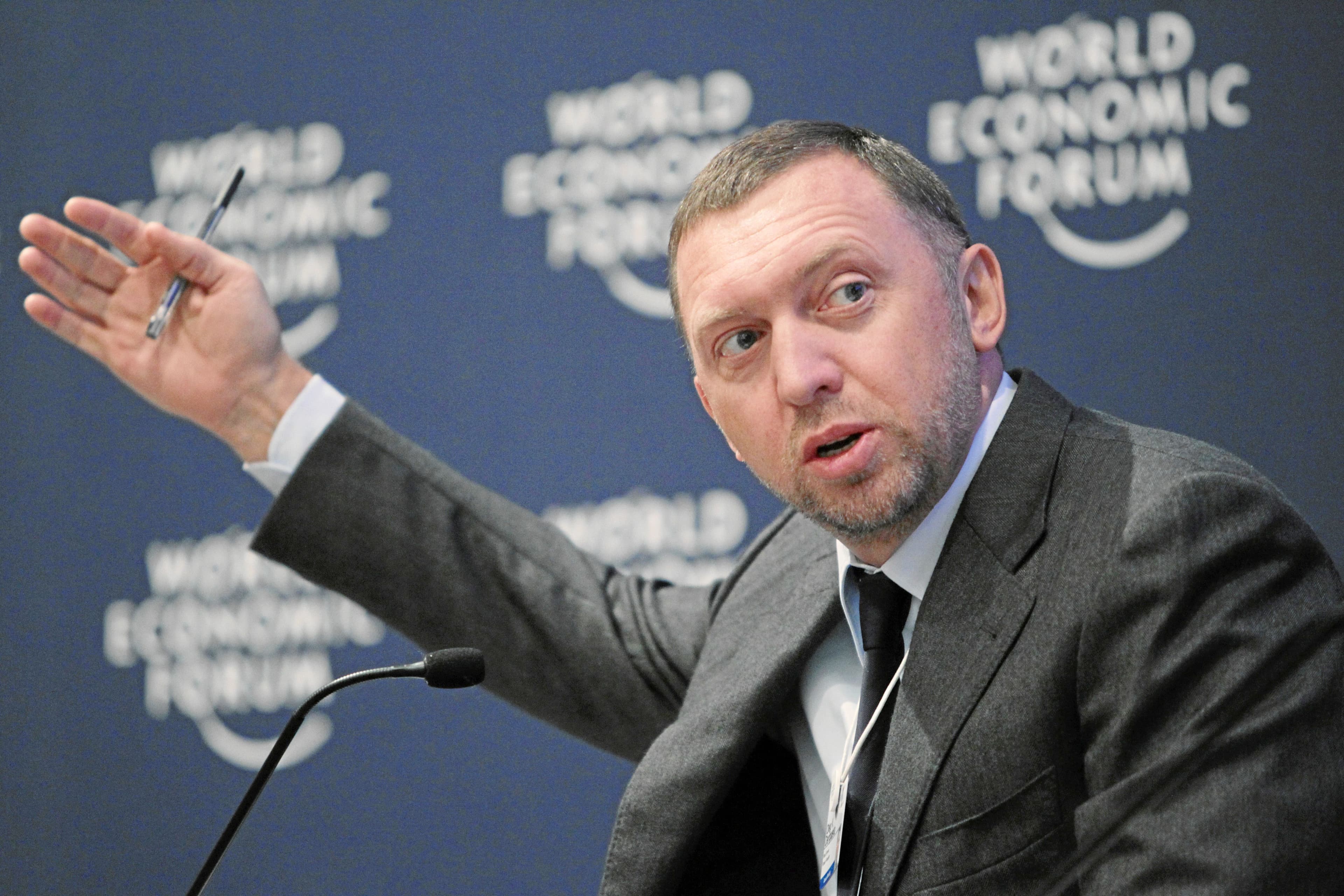 Олег Дерипаска. Фото: World Economic Forum