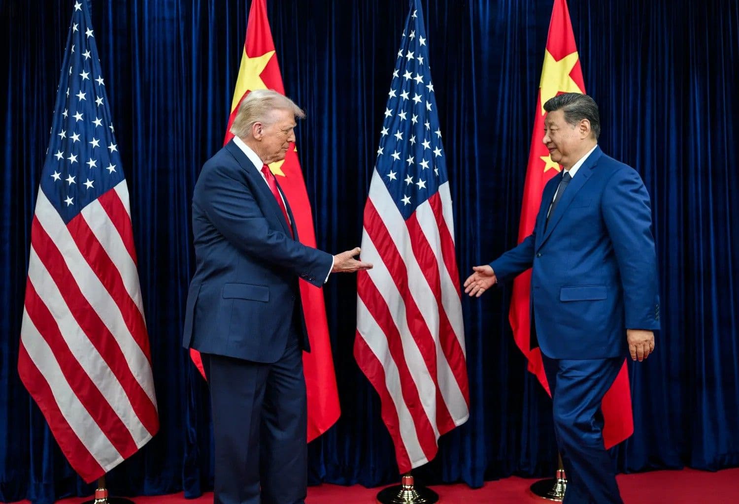 Дональд Трамп и Си Цзиньпин. Фото: The White House