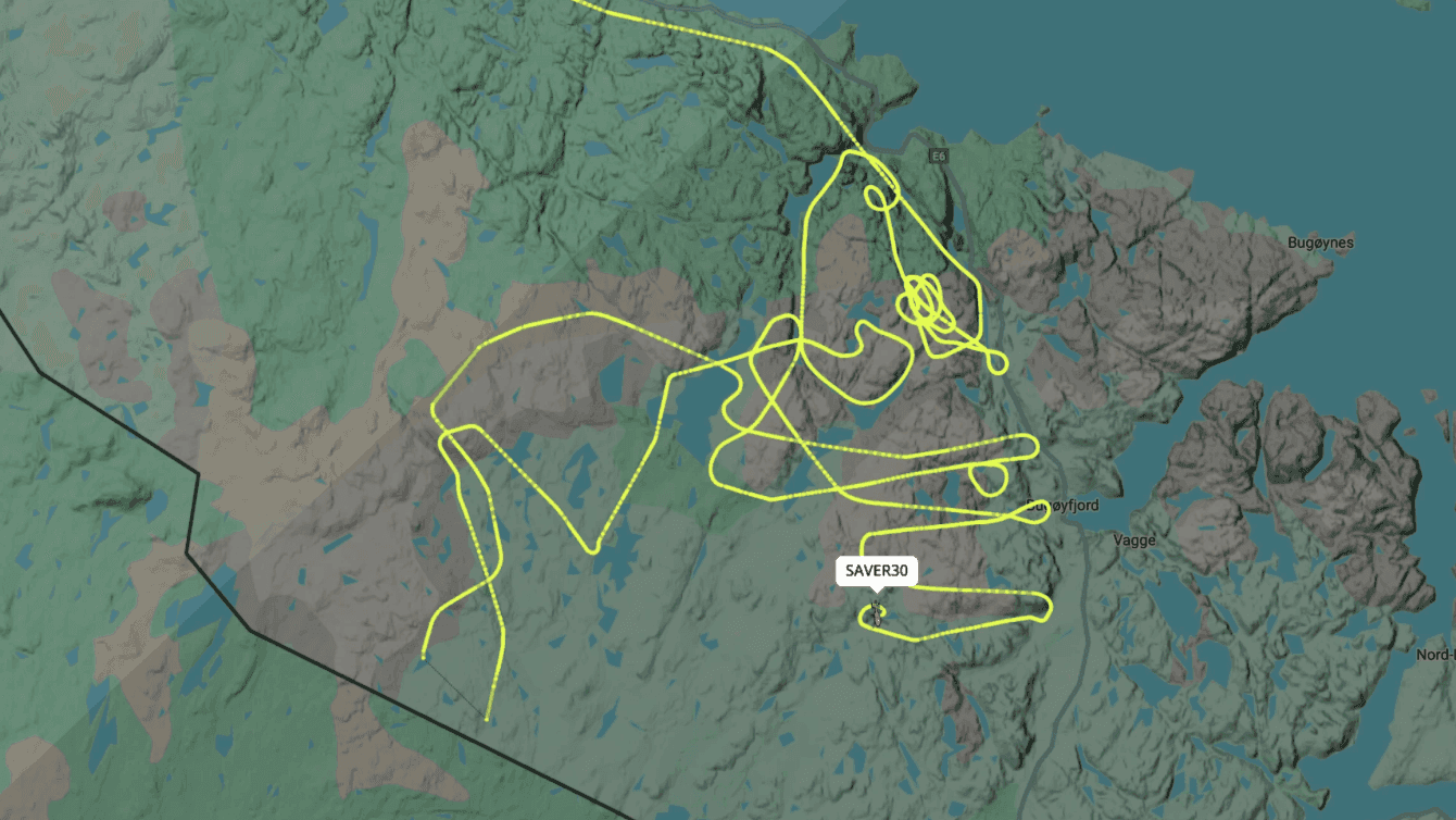 Скриншот: Flightradar