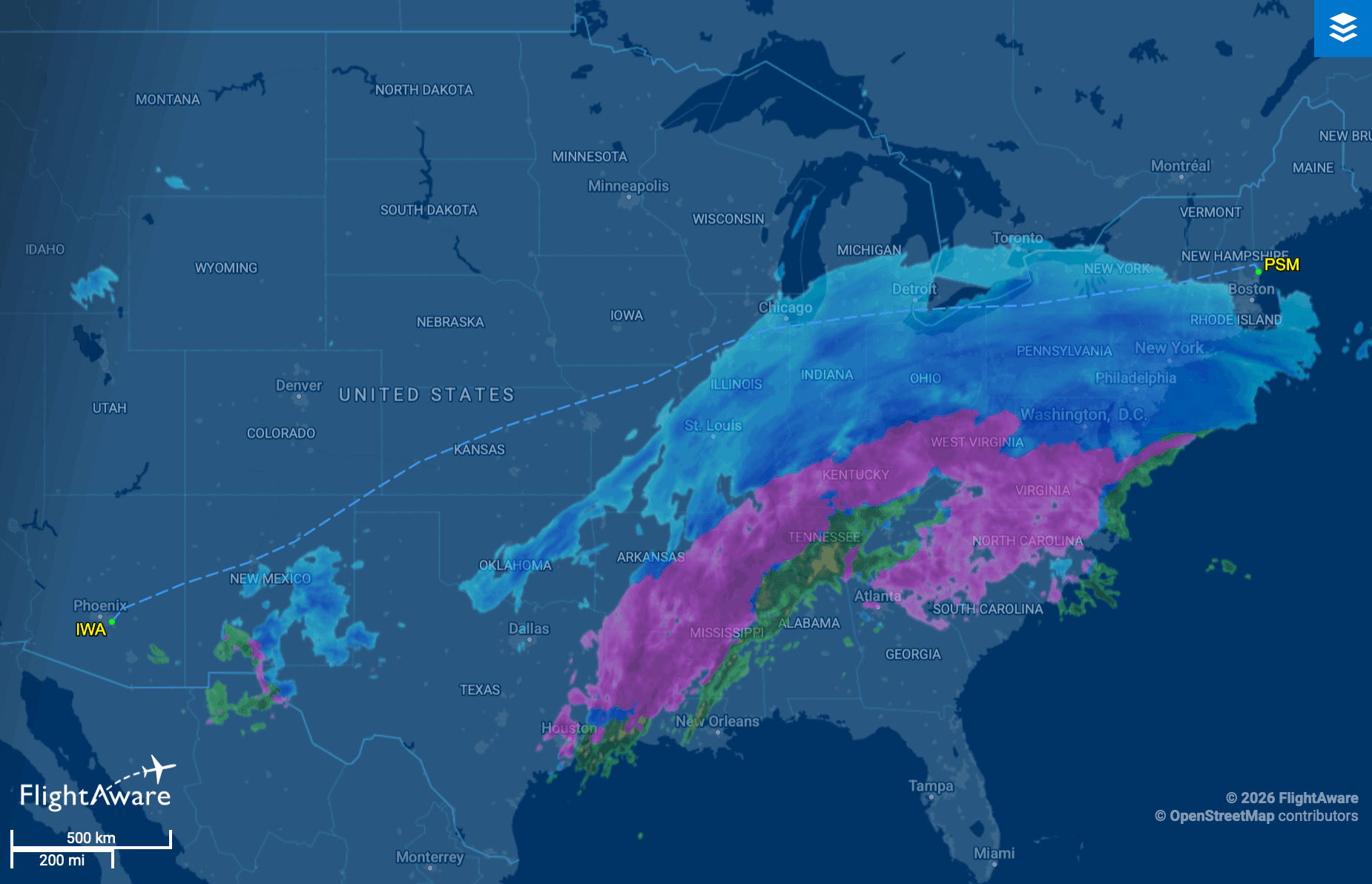 Фото: FlightAware