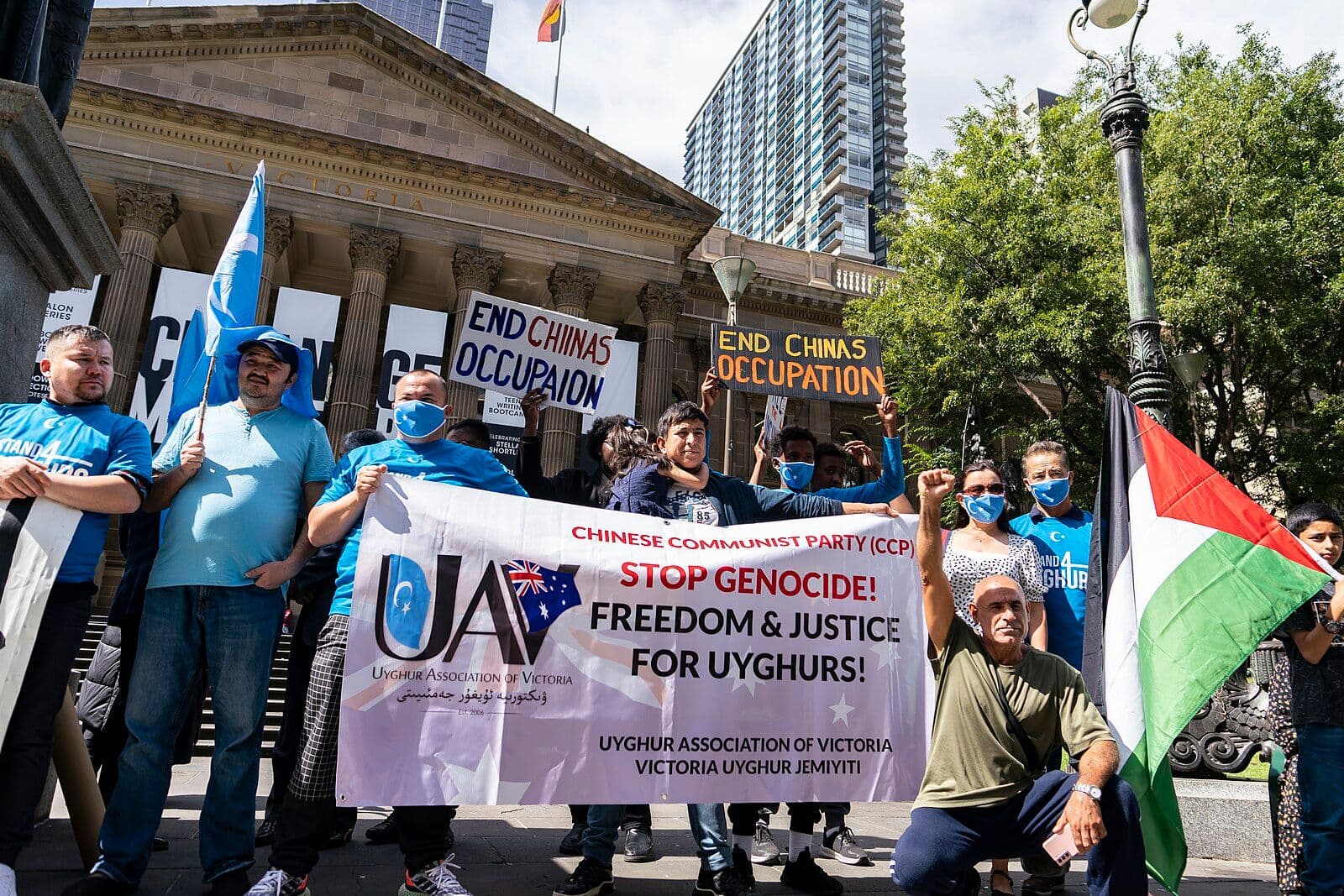 Фото: Stand for Uyghurs Australia / Wikimedia Commons