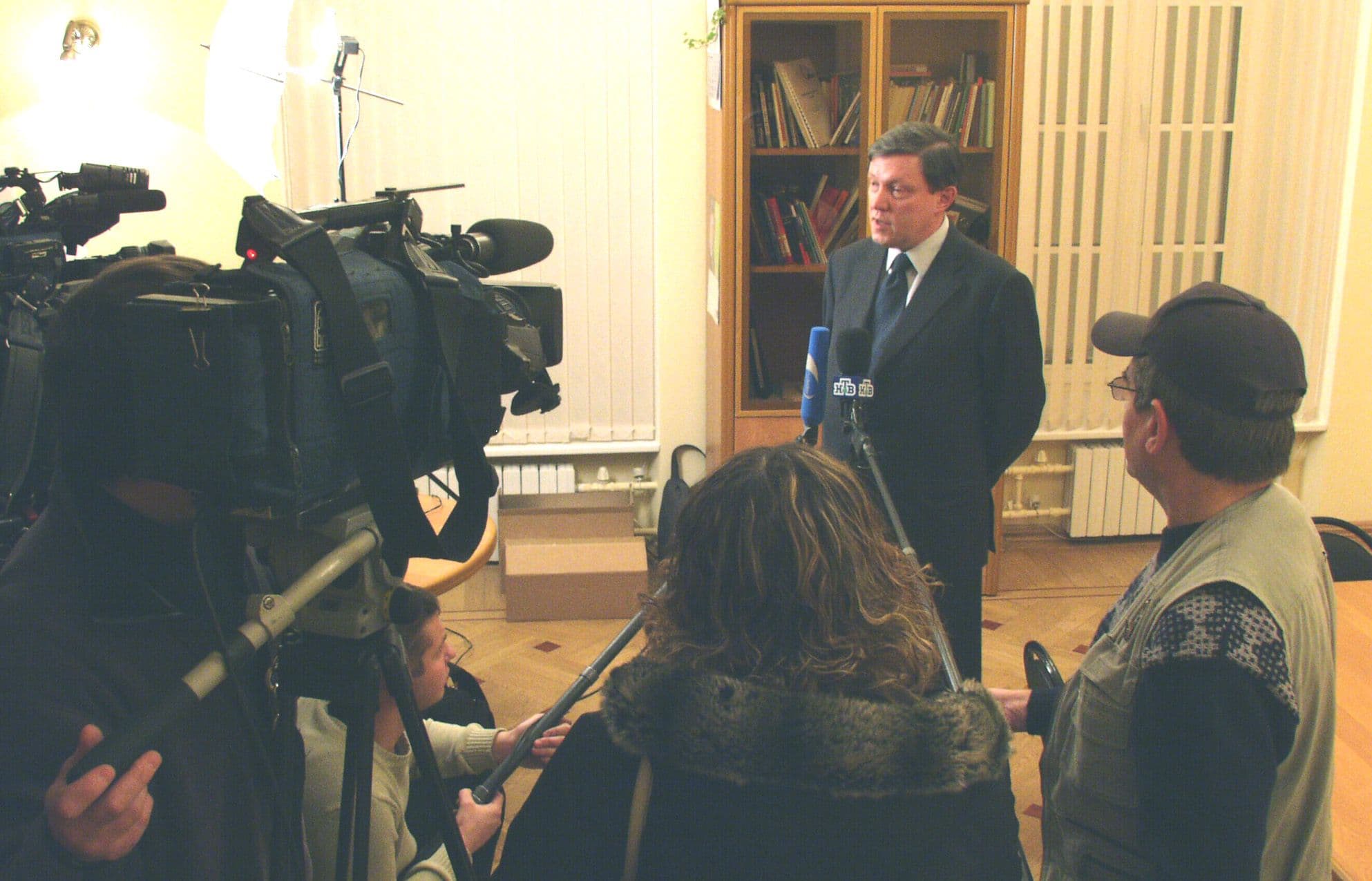 Григорий Явлинский в 2003 году. Фото: Сергей Локтионов / «Яблоко»