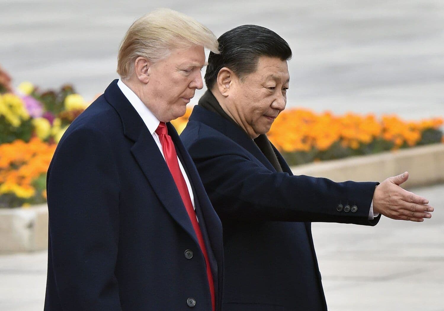 Дональд Трамп и Си Цзиньпин. Иллюстративное фото: Kyodo/MAXPPP / MAXPPP / Forum