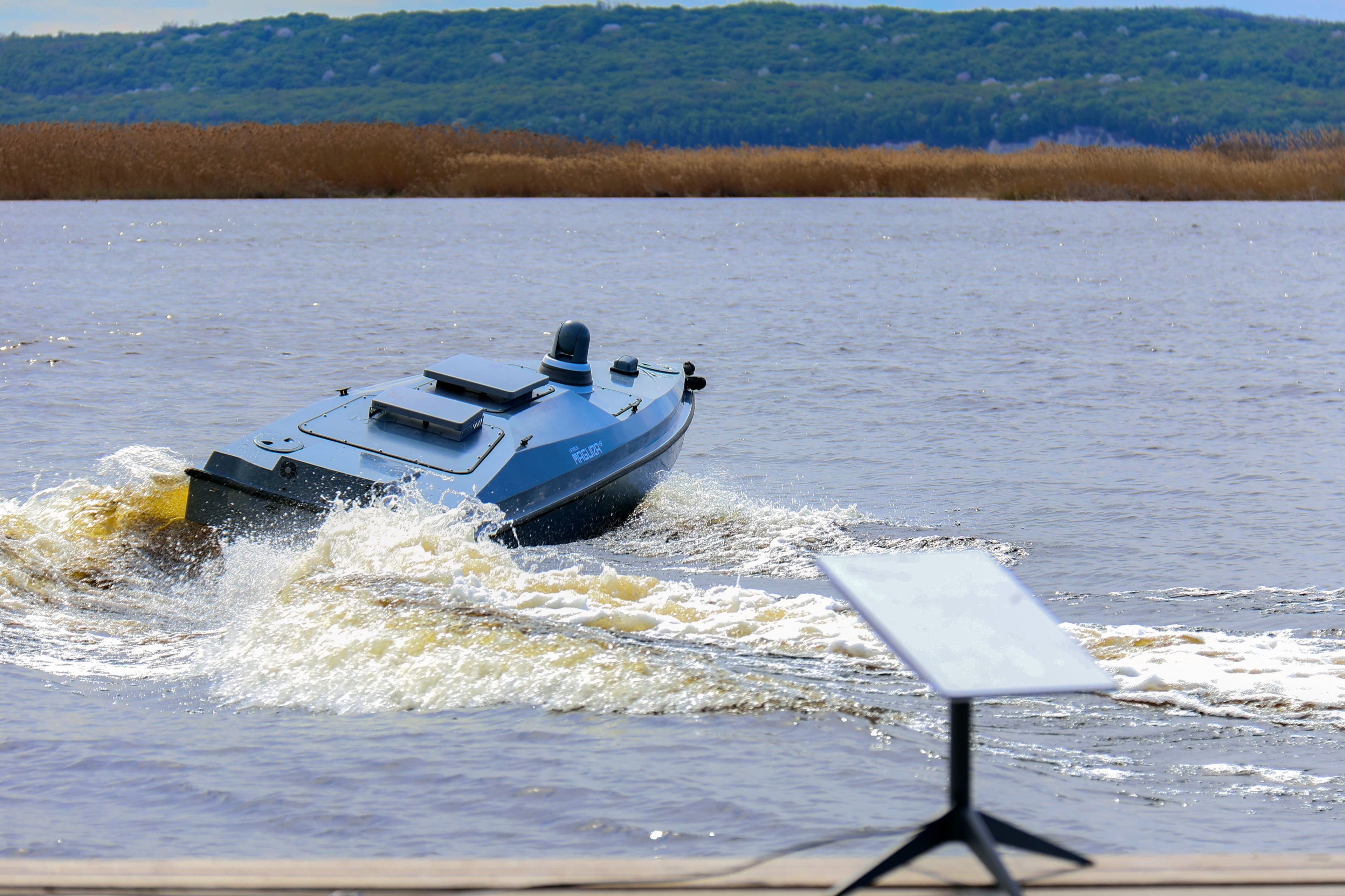 Украинский морской дрон. Иллюстративное фото: Pavlo BahmutUkrinform / ddp images / Forum
