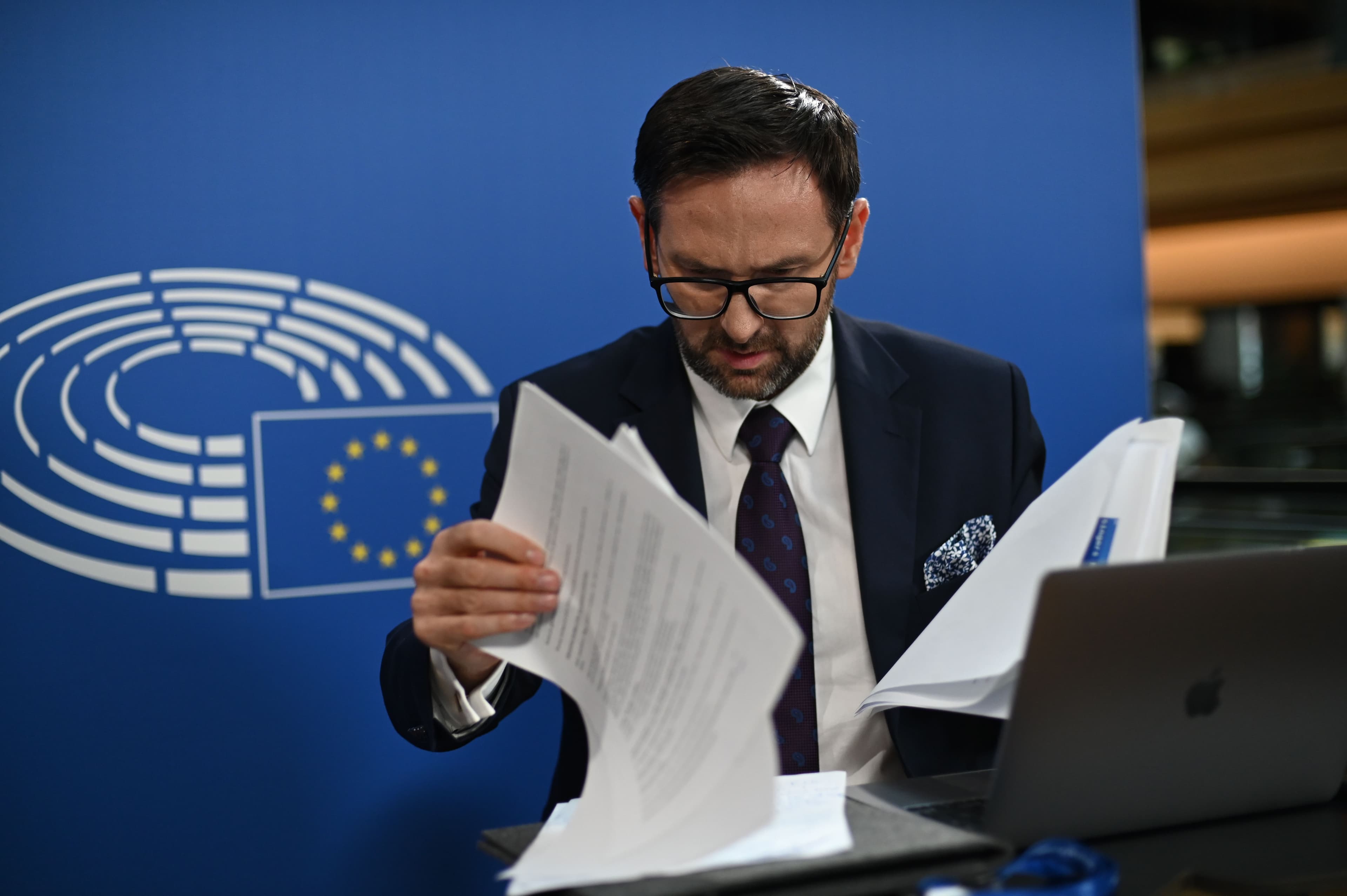 Депутат Европарламента Даниэль Обайтек. Фото: Aleksiej Witwicki / Forum