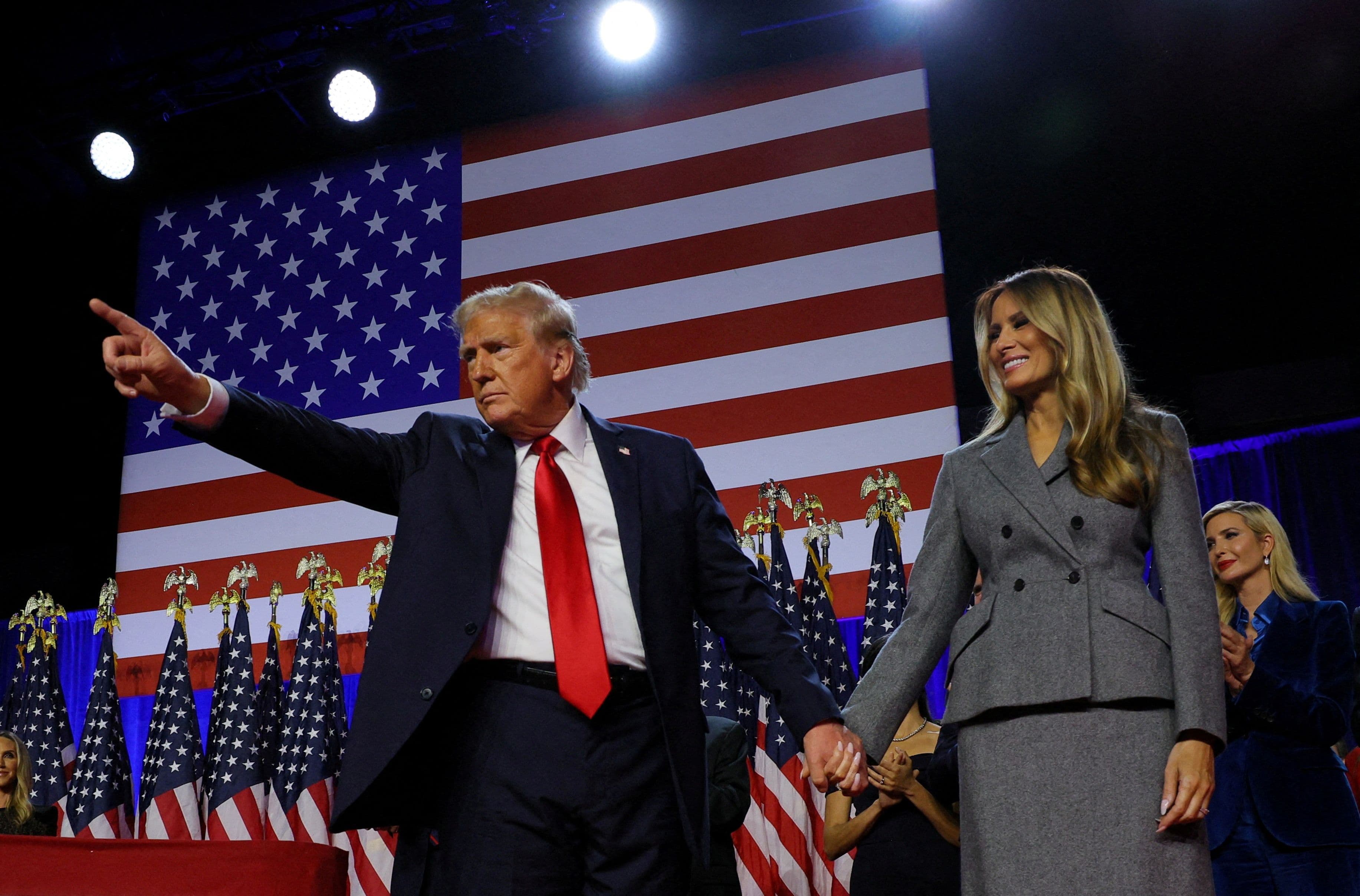 Дональд и Мелания Трамп. Фото: Brian Snyder / Reuters / Forum