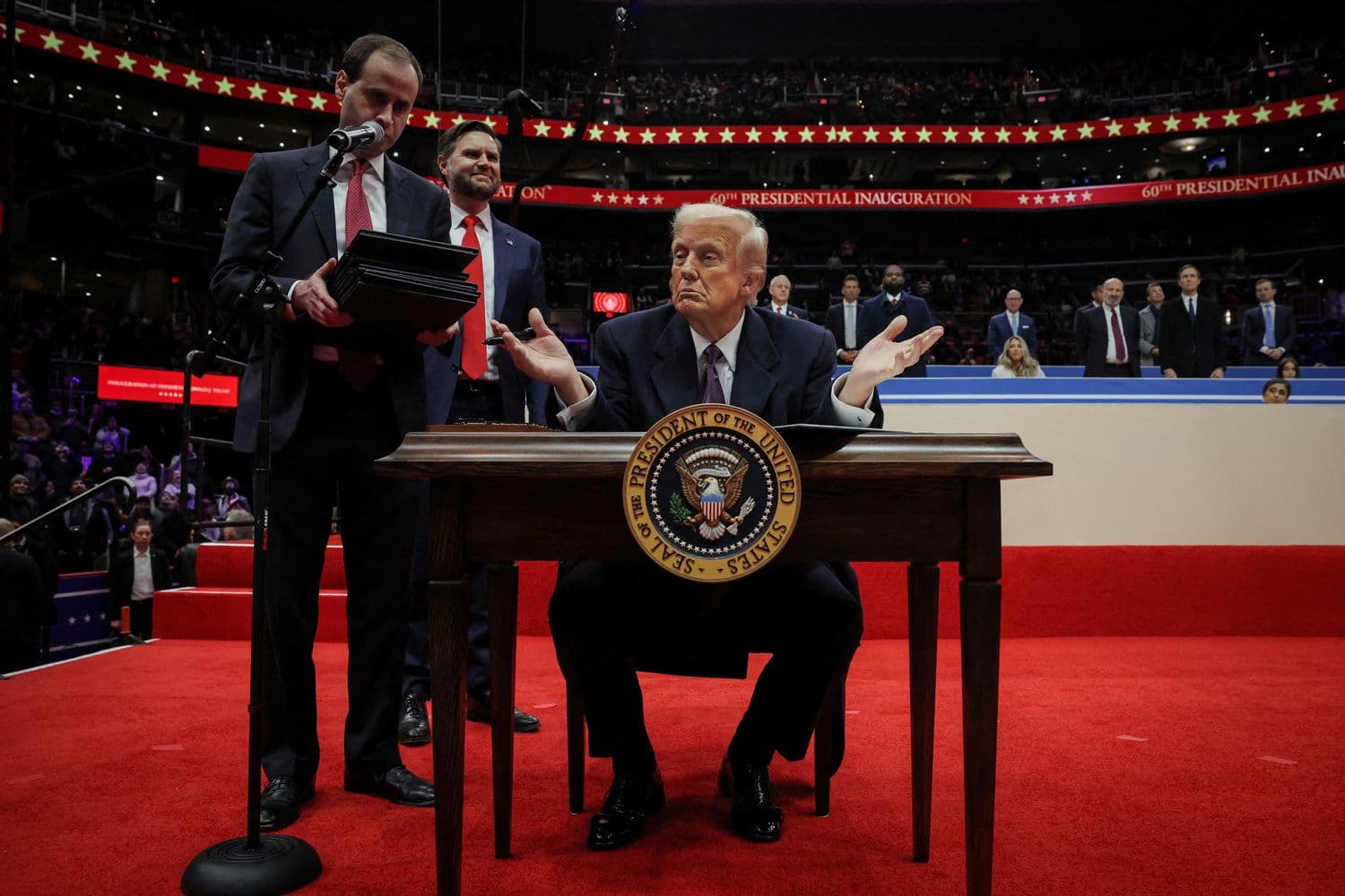 Дональд Трамп, 20.01.2025. Фото: Carlos Barria / Reuters / Forum
