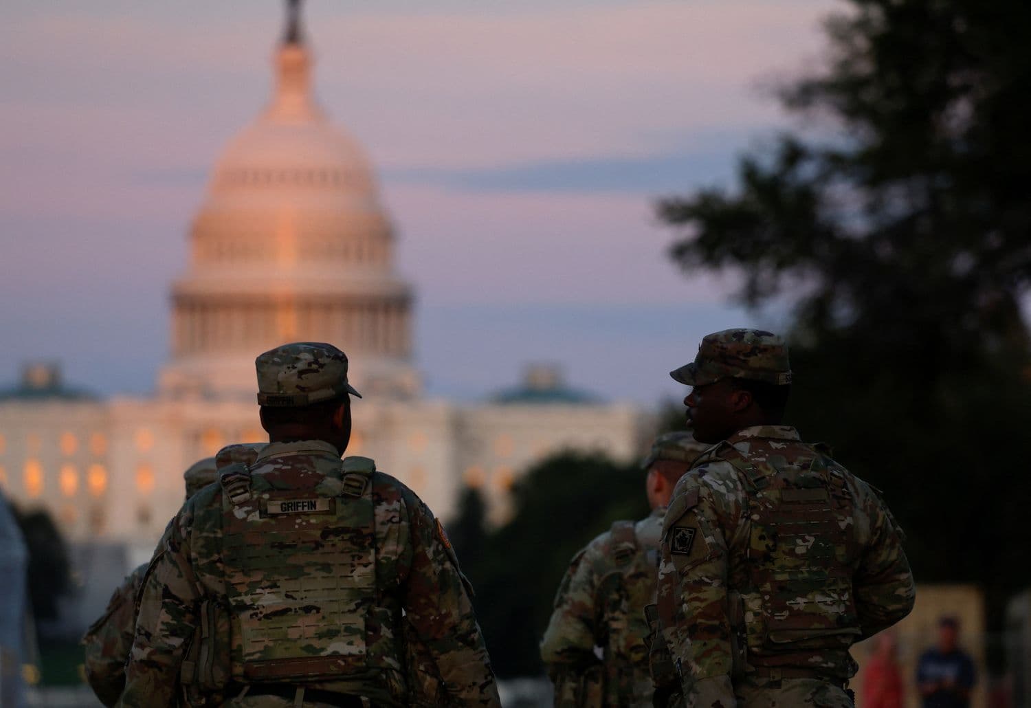 Солдаты национальной гвардии в Вашингтоне. Фото: Daniel Becerril / Reuters / Forum