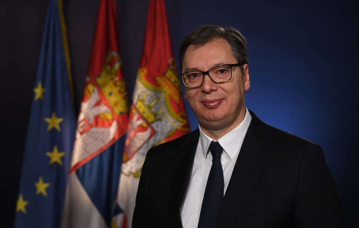 Президент Сербии Александр Вучич. Фото: Dimitrije Goll / President of the Republic of Serbia