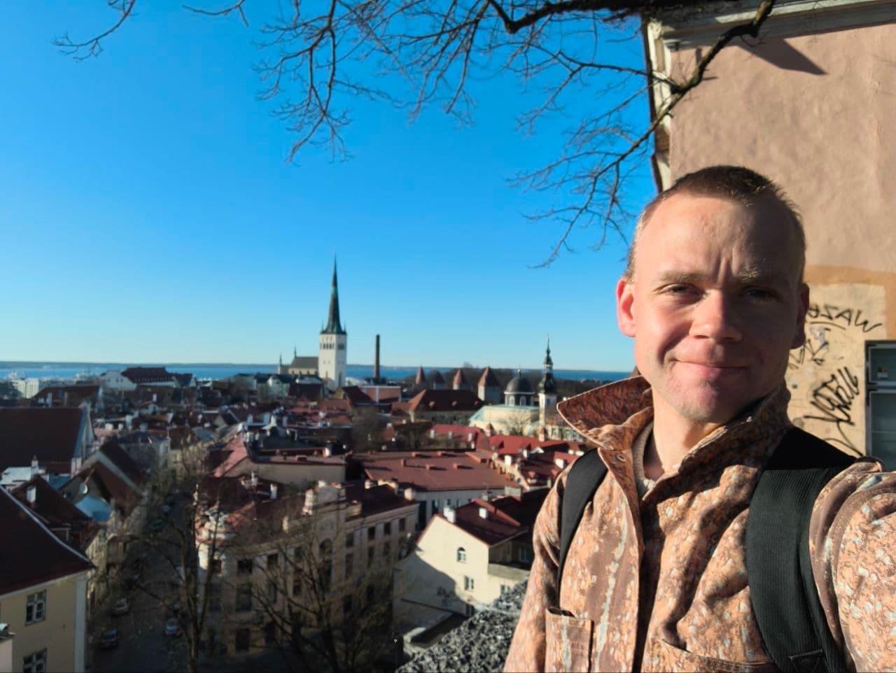 Александр в Таллине. Фото: «Латентный модернист» / Телеграм