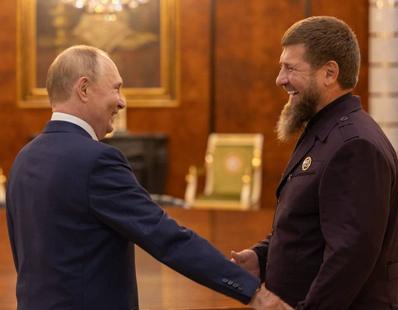Путин и Кадыров. Иллюстративное фото: Рамзан Кадыров / Телеграм