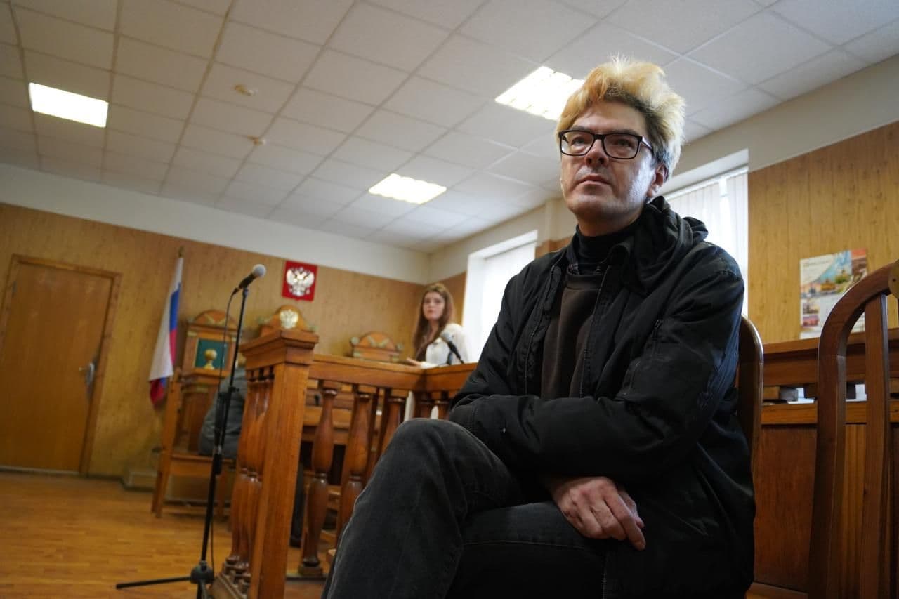 Поднебесный в суде. Фото: «Бумага»