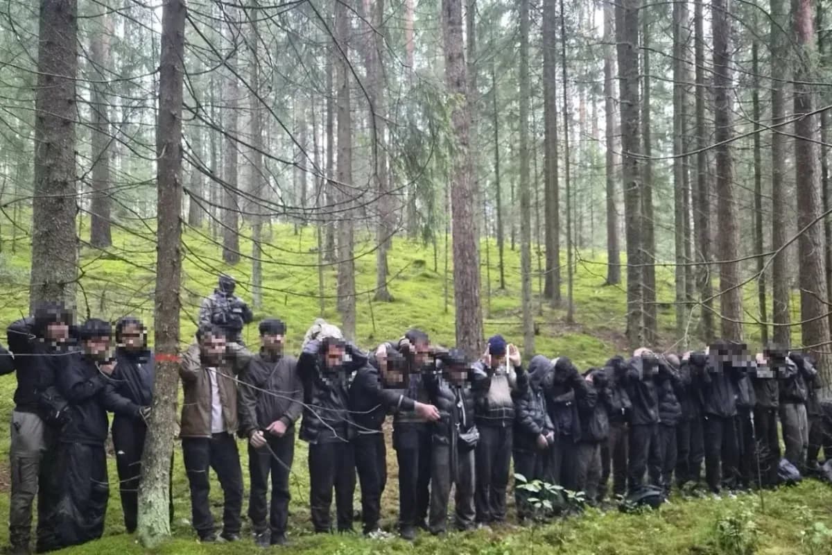 Фото: Пограничная служба Латвии
